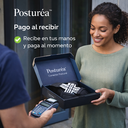 Posturéa™ Corrector Postural con Compresión Inteligente 🔥 40% de descuento!