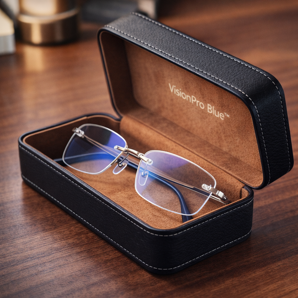 Vision PRO Blue™ – GAFAS MULTIFOCALES DE ALTA DEFINICIÓN + ESTUCHE DE CUERO PREMIUM