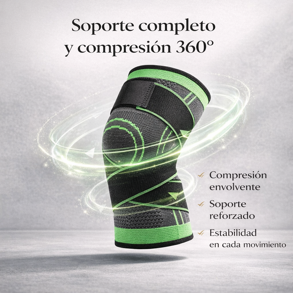 KneeForce 360™ Rodillera de Compresión Ajustable Compra 1 y Llévate 2 Hoy 🔥