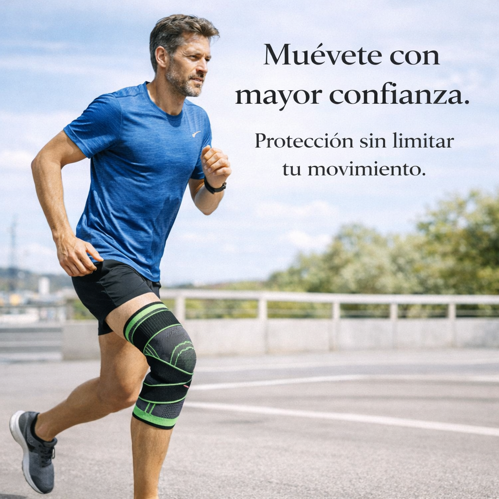 KneeForce 360™ Rodillera de Compresión Ajustable Compra 1 y Llévate 2 Hoy 🔥